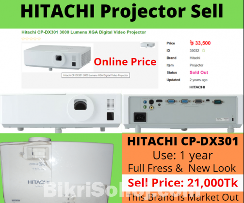 HITACHI Projector sell